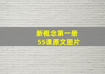 新概念第一册55课原文图片