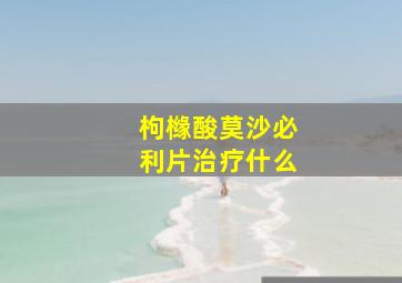 枸橼酸莫沙必利片治疗什么