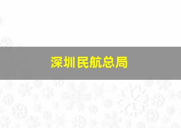 深圳民航总局