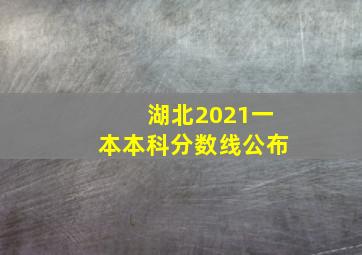 湖北2021一本本科分数线公布