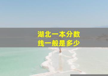 湖北一本分数线一般是多少