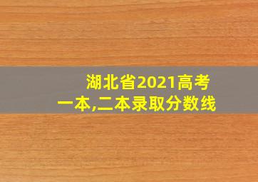 湖北省2021高考一本,二本录取分数线