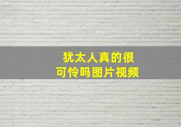 犹太人真的很可怜吗图片视频