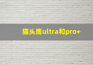 猫头鹰ultra和pro+