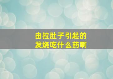 由拉肚子引起的发烧吃什么药啊