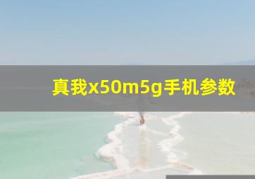 真我x50m5g手机参数