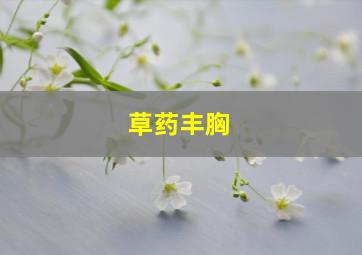 草药丰胸