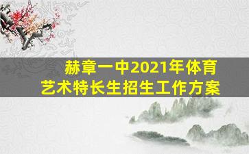 赫章一中2021年体育艺术特长生招生工作方案