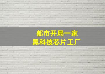 都市开局一家黑科技芯片工厂