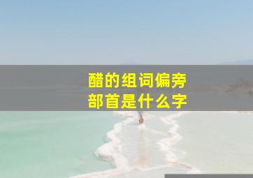 醋的组词偏旁部首是什么字