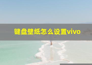 键盘壁纸怎么设置vivo