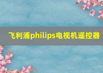 飞利浦philips电视机遥控器