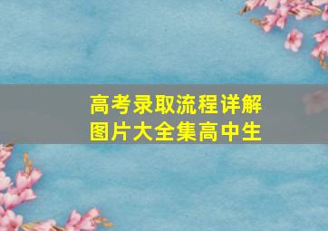 高考录取流程详解图片大全集高中生